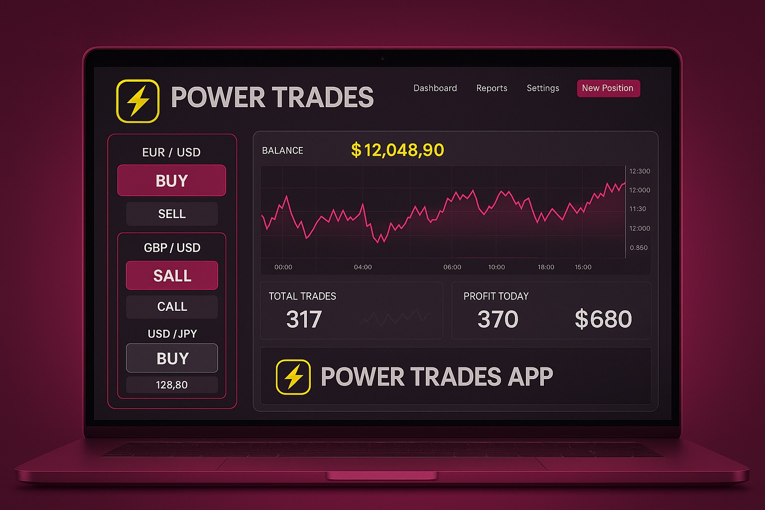 Power Trades App Platform